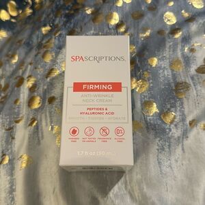 Spa scriptions firming, anti-wrinkle night cream, beauty skin care